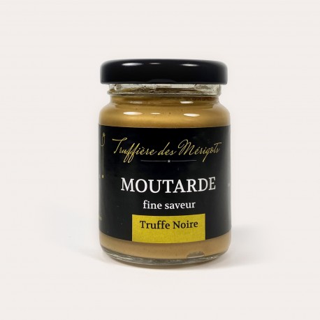 Moutarde fine saveur truffe noire 90g