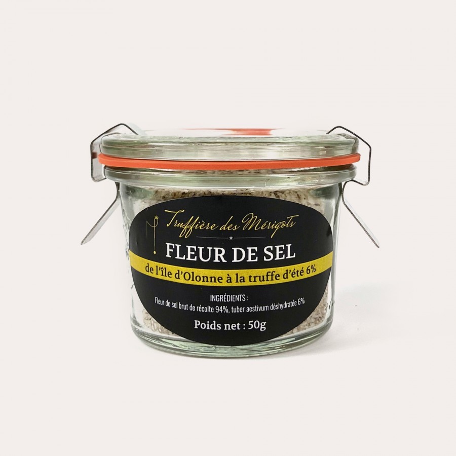 Fleur de sel à la truffe d’été 6 %