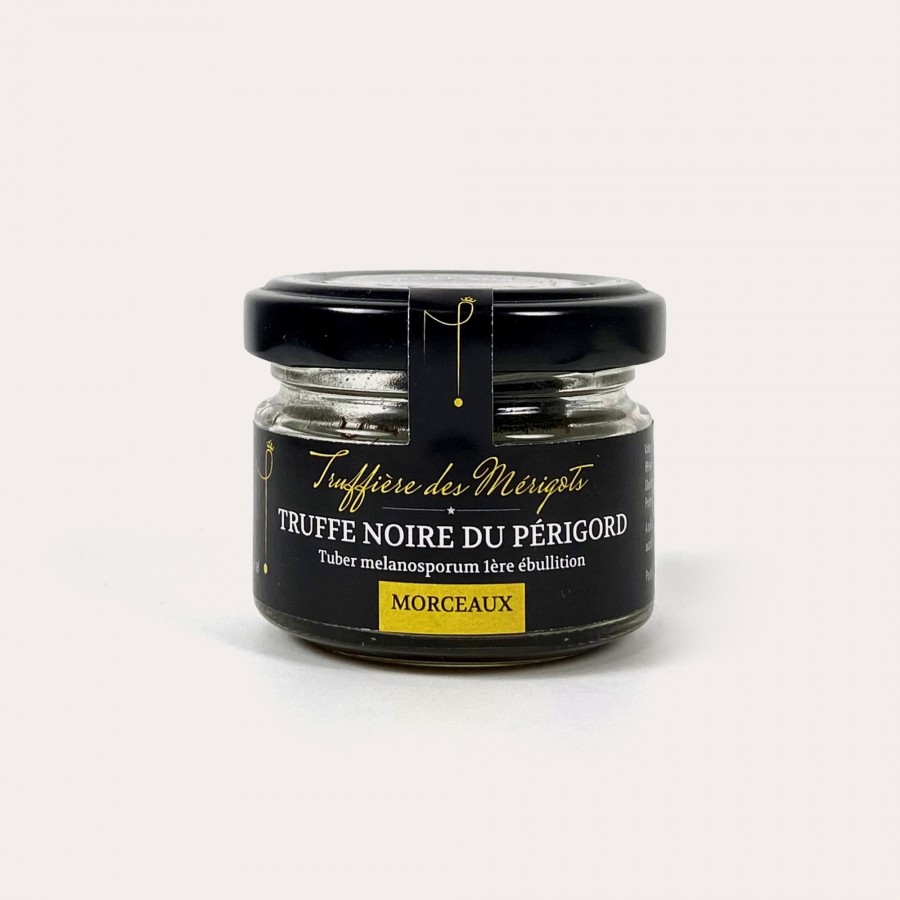 Morceaux de Truffes noires fraîches - Tuber Mélanosporum