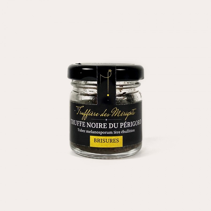 Brisures de truffes noires Tuber melanosporum - Truffes Richerenches